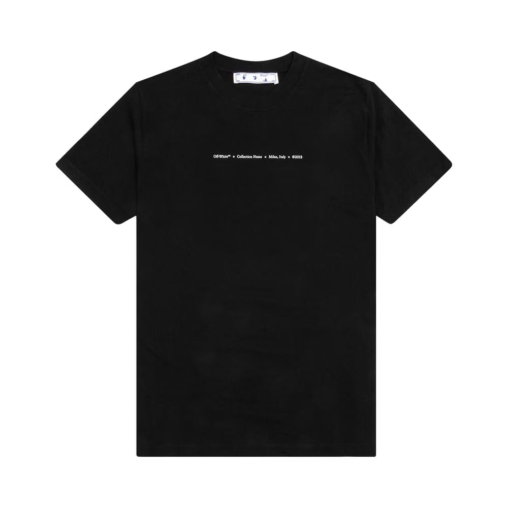 Off-White Tornado Arrow Slim T-Shirt Black/Multicolor