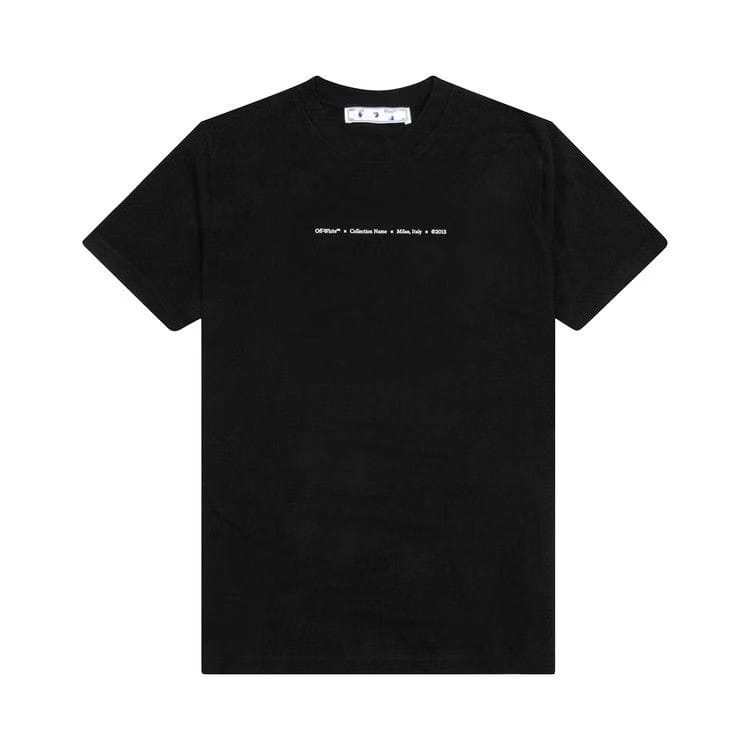 Off-White Tornado Arrow Slim T-Shirt Black/Multicolor
