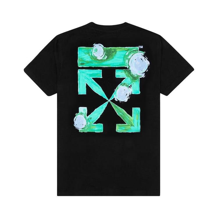 Off-White Tornado Arrow Slim T-Shirt Black/Multicolor