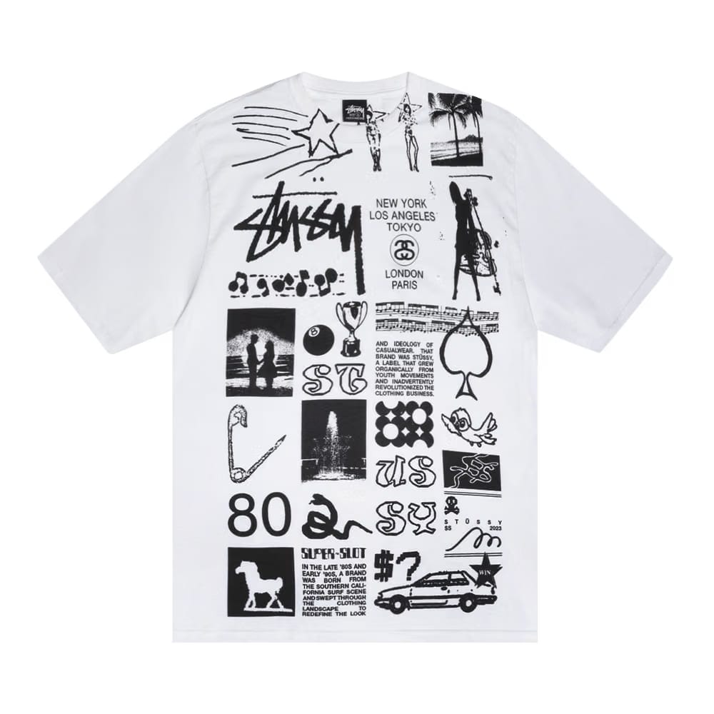 Stussy Sara T-Shirt White