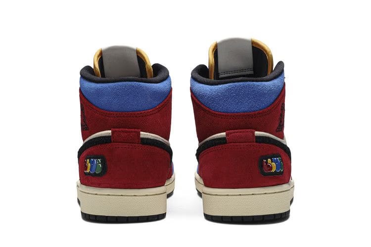 Blue The Great x Air Jordan 1 Mid Fearless