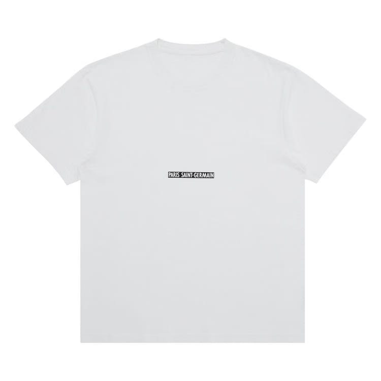 GOAT Exclusive Paris Saint-Germain 92-96 Letter Crest Logo T-Shirt Optic White