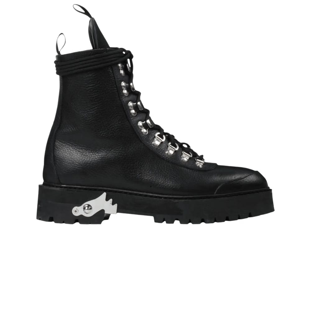 Off-White Wmns Leather Hiking Boot 'Black'