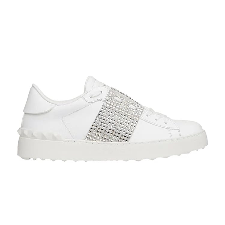Valentino Wmns Open Sneaker 'White Crystals'