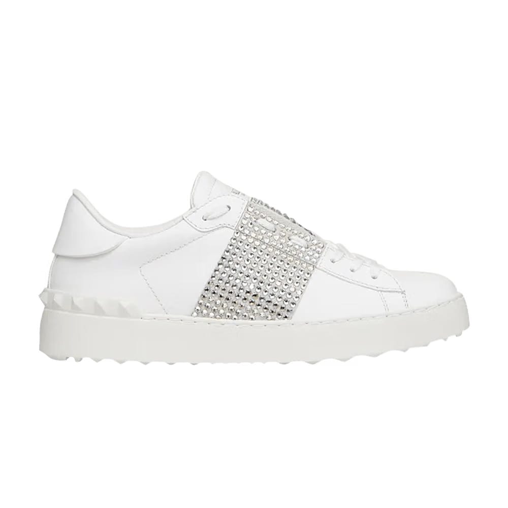Valentino Wmns Open Sneaker 'White Crystals'