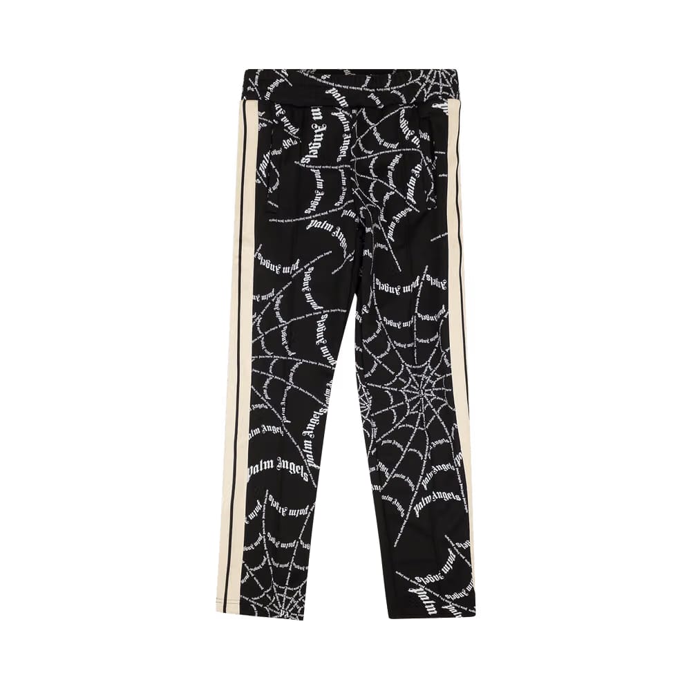 Palm Angels Spider Web Classic Track Pant Black/Off White