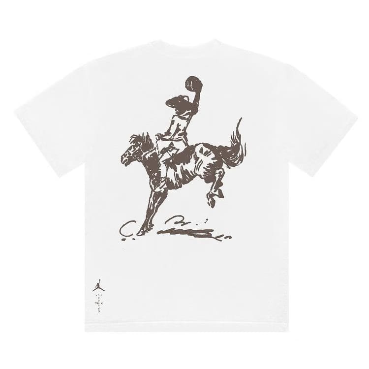 Cactus Jack by Travis Scott x Jordan Best On Earth T-Shirt White
