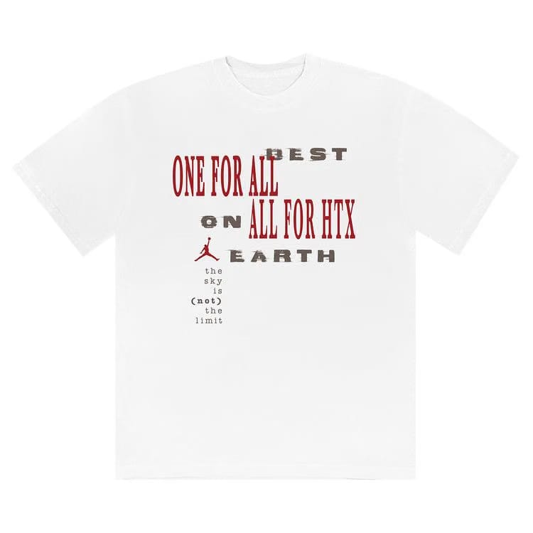 Cactus Jack by Travis Scott x Jordan Best On Earth T-Shirt White