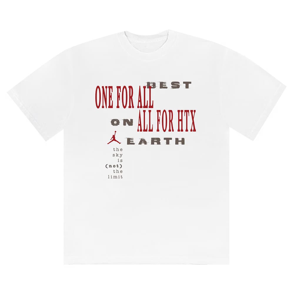 Cactus Jack by Travis Scott x Jordan Best On Earth T-Shirt White