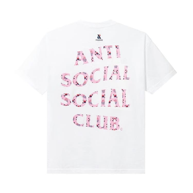 Anti Social Social Club x Case Study Flag T-Shirt White