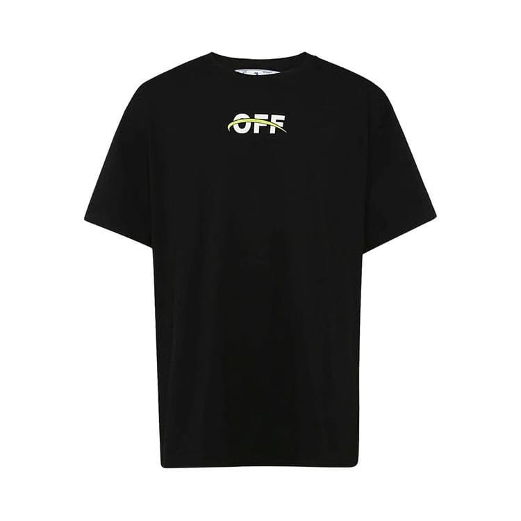 Off-White Industrial Over Shorts-Sleeve T-Shirt Black/Green