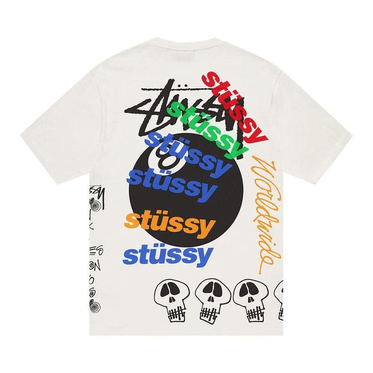 Stussy Test Strike Pigment Dyed T-Shirt Natural