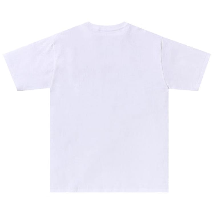 BAPE Palm Tree Camo College T-Shirt White/Blue