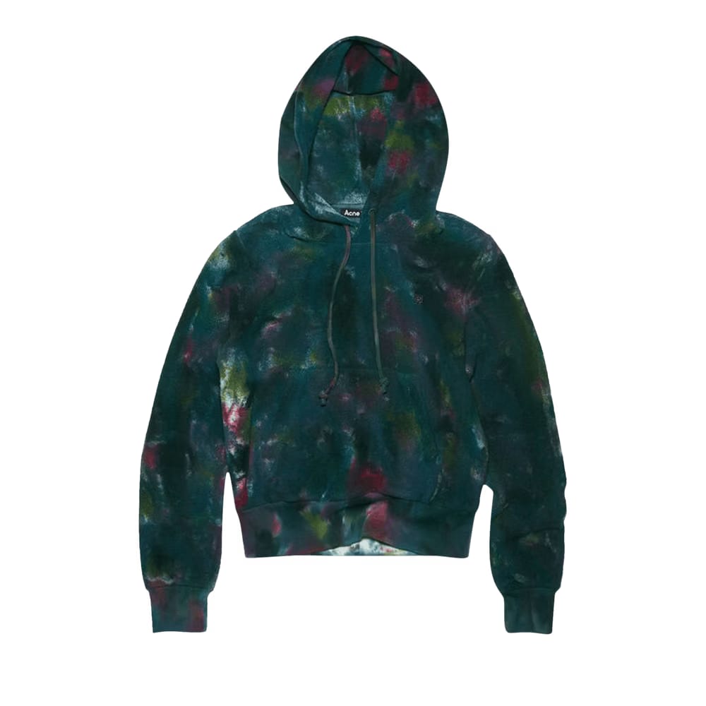 Acne Studios Hoodie Emerald Green