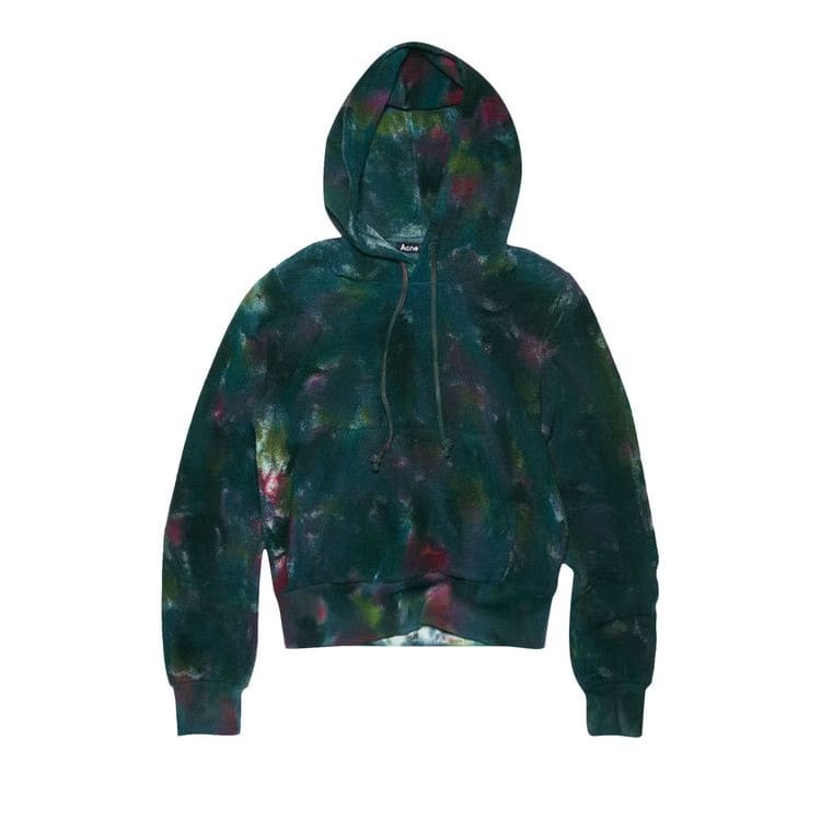 Acne Studios Hoodie Emerald Green