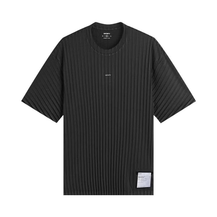SATISFY AuraLite Pleated T-Shirt Black