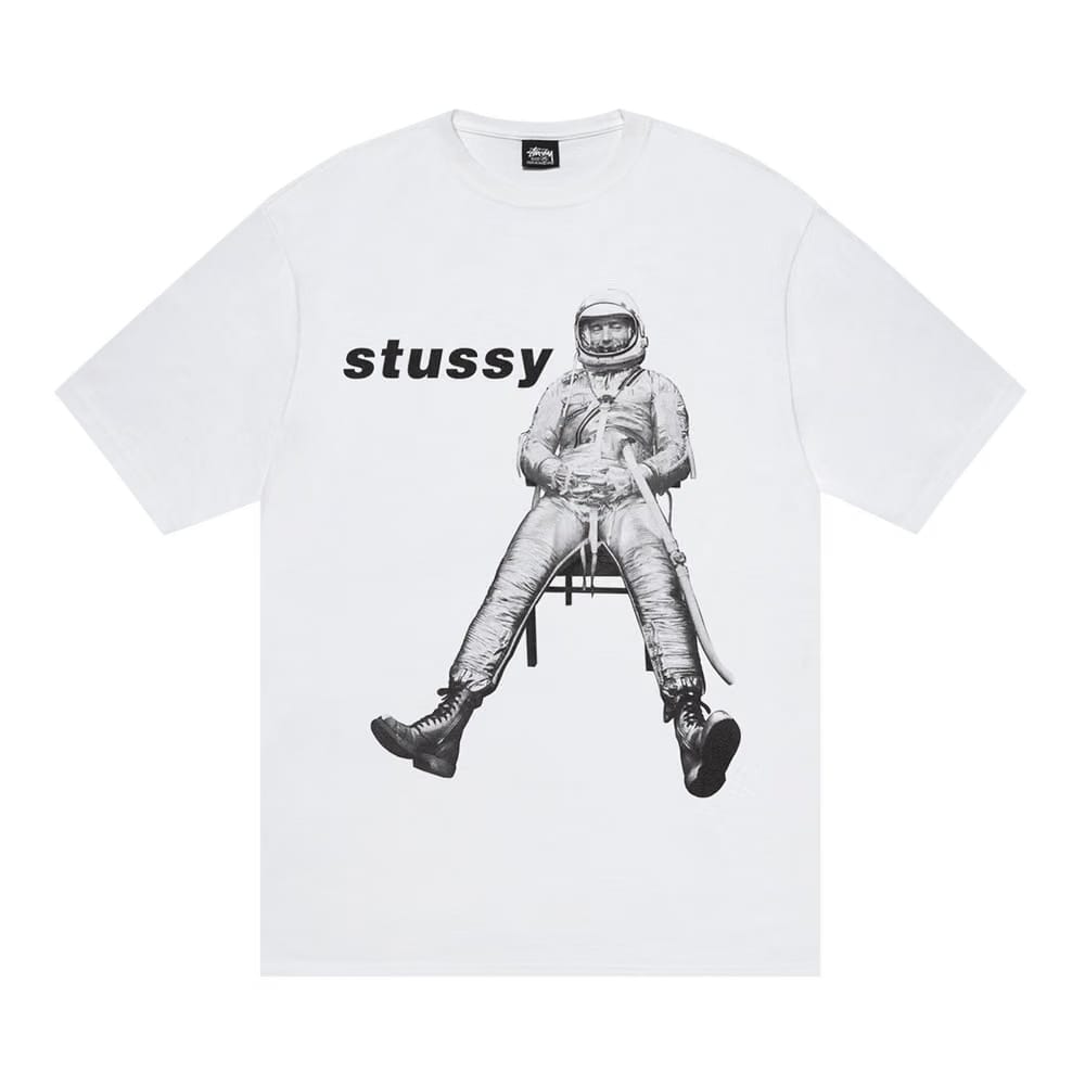 Stussy Astronaut T-Shirt White