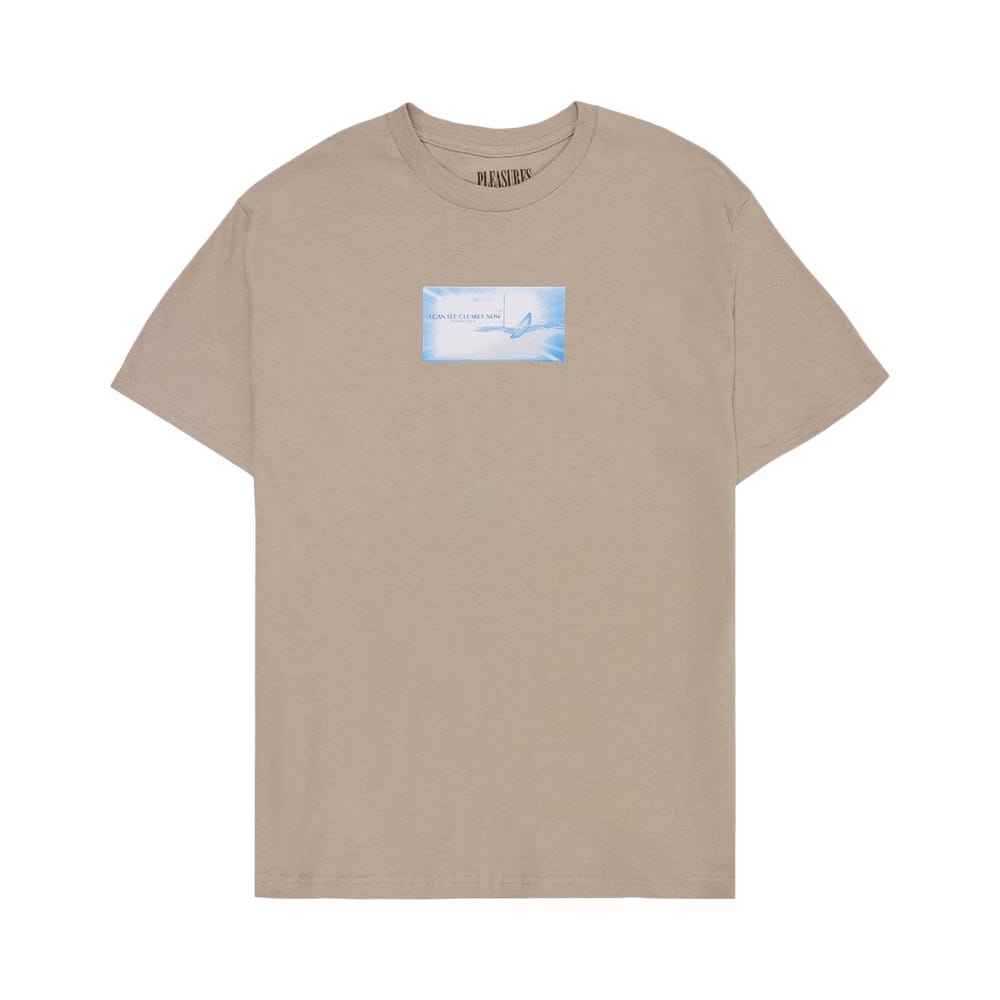 Pleasures Contacts T-Shirt Sand
