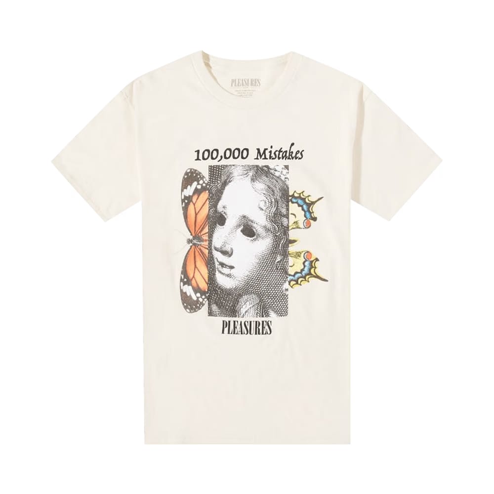 Pleasures Mistakes T-Shirt Natural