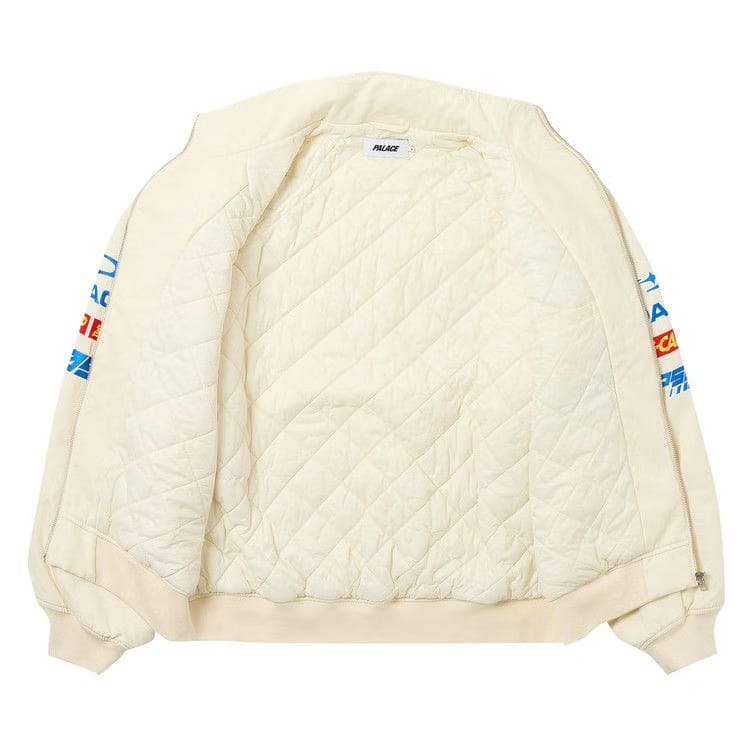 Palace Pally Rally Jacket Off White