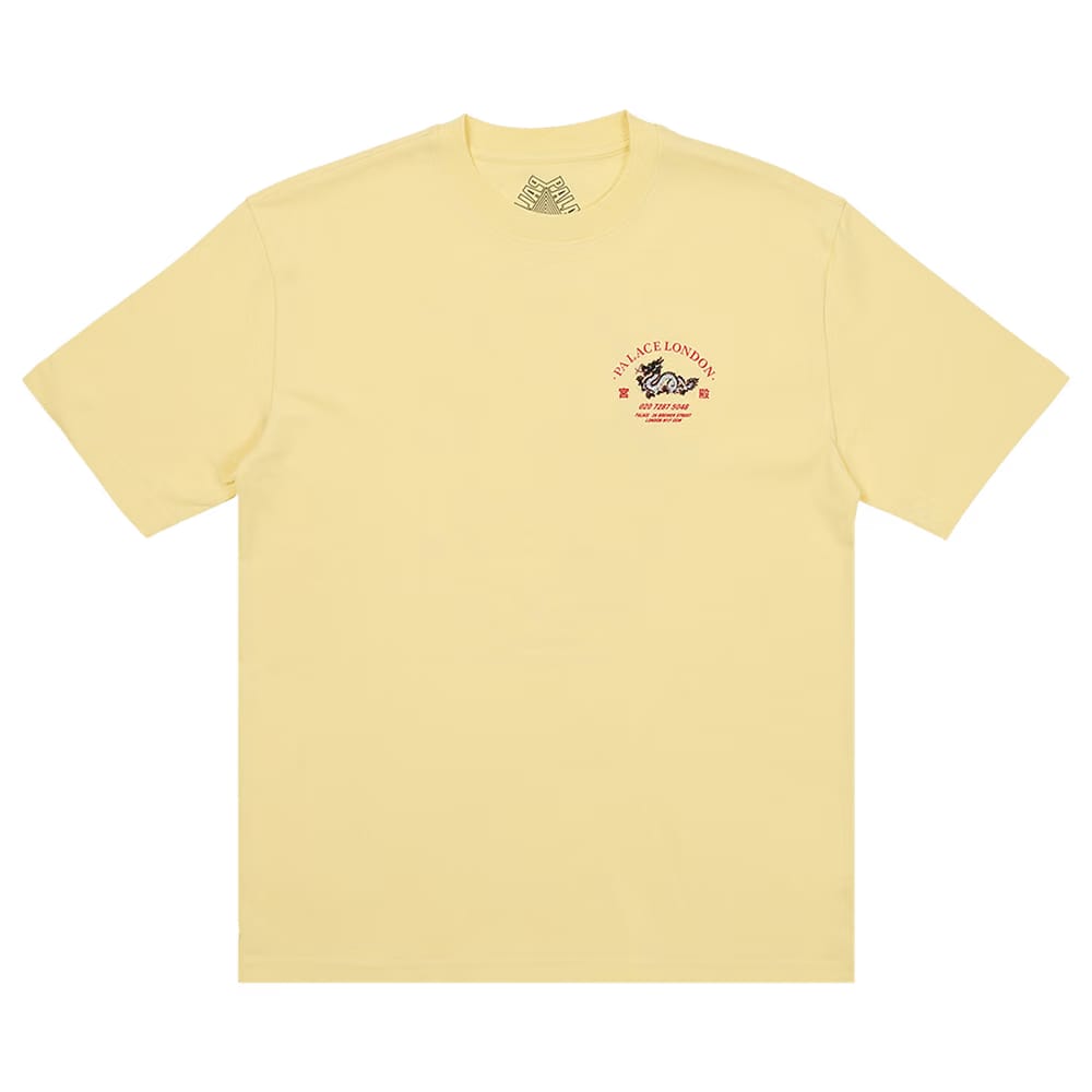 Palace Fortunate T-Shirt Mellow Yellow