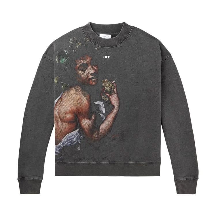 Off-White Bacchus Skate Crewneck Black/Multicolor