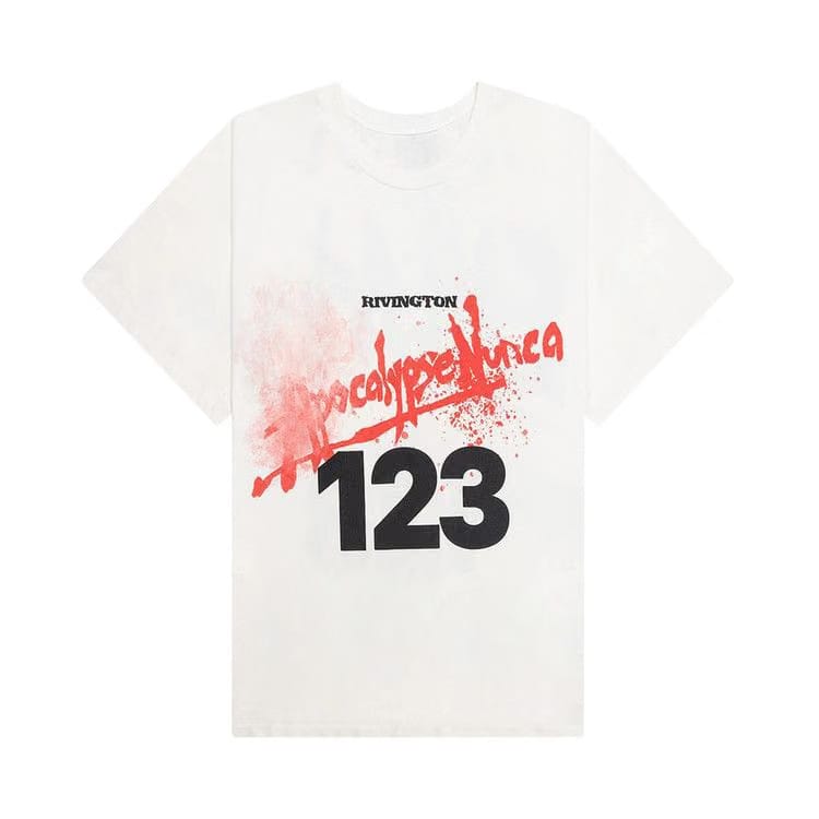 RIVINGTON roi Rebis Apocalypse Nunca Short-Sleeve Tee White