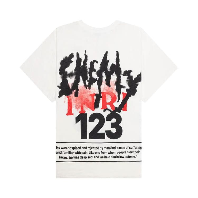 RIVINGTON roi Rebis Apocalypse Nunca Short-Sleeve Tee White