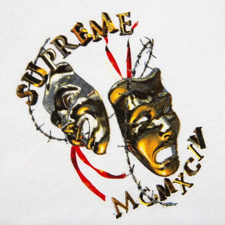Supreme Laugh Now T-Shirt White