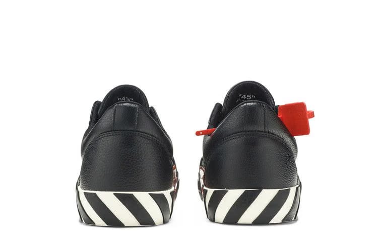 Off-White Vulcanized Low Black White