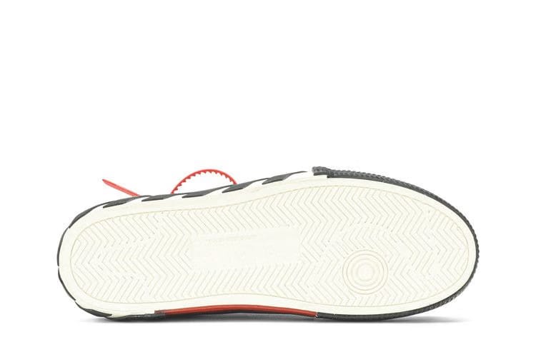 Off-White Vulcanized Low Black White