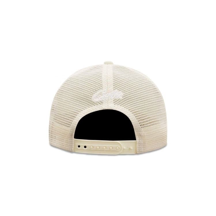 Corteiz Alcatraz Puff Print Trucker Hat Off White
