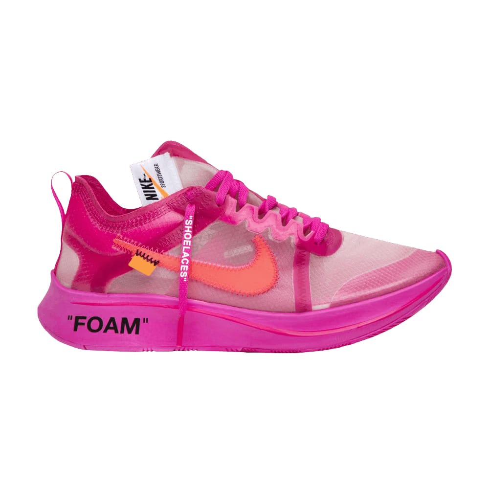 Nike Off-White x Zoom Fly SP Tulip Pink Sample