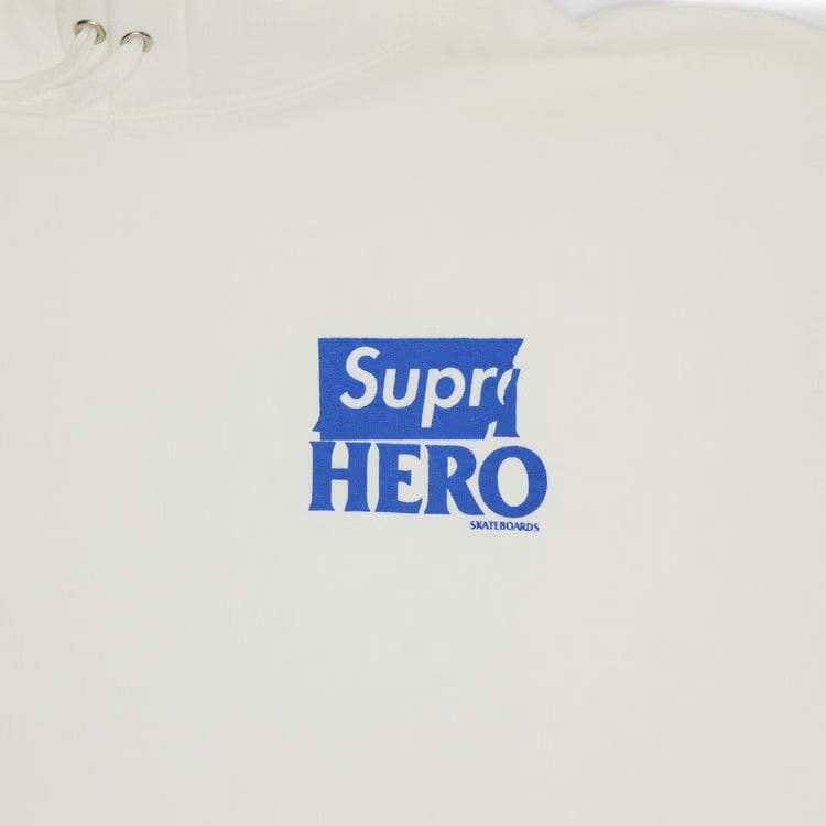Supreme x ANTIHERO Hoodie White