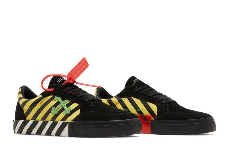 Off-White Vulc Low Black Yellow Green