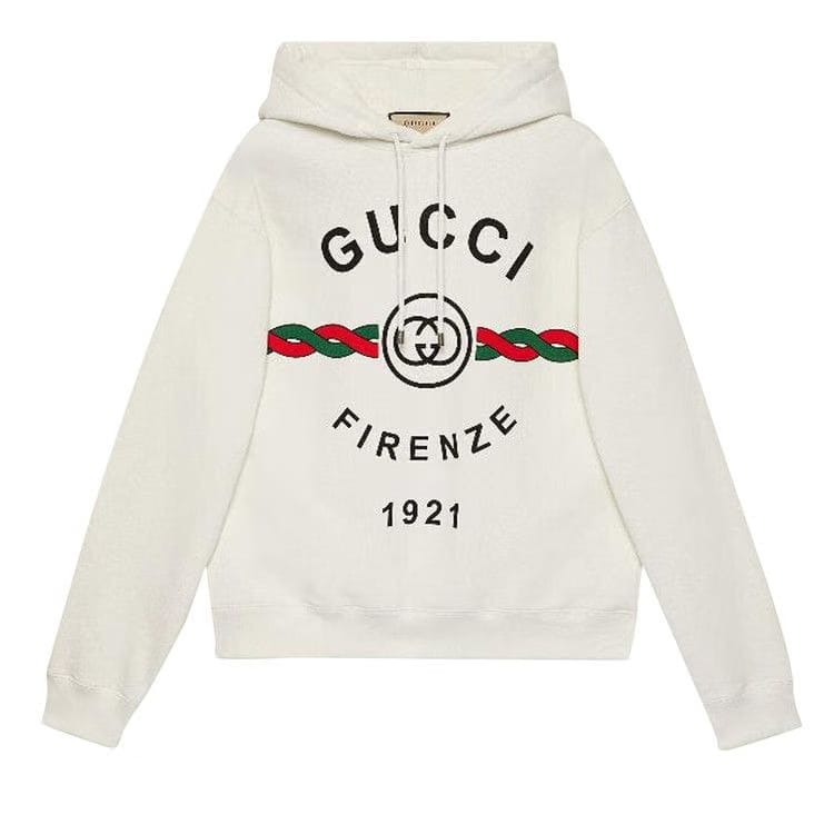 Gucci Firenze 1921 Hoodie White