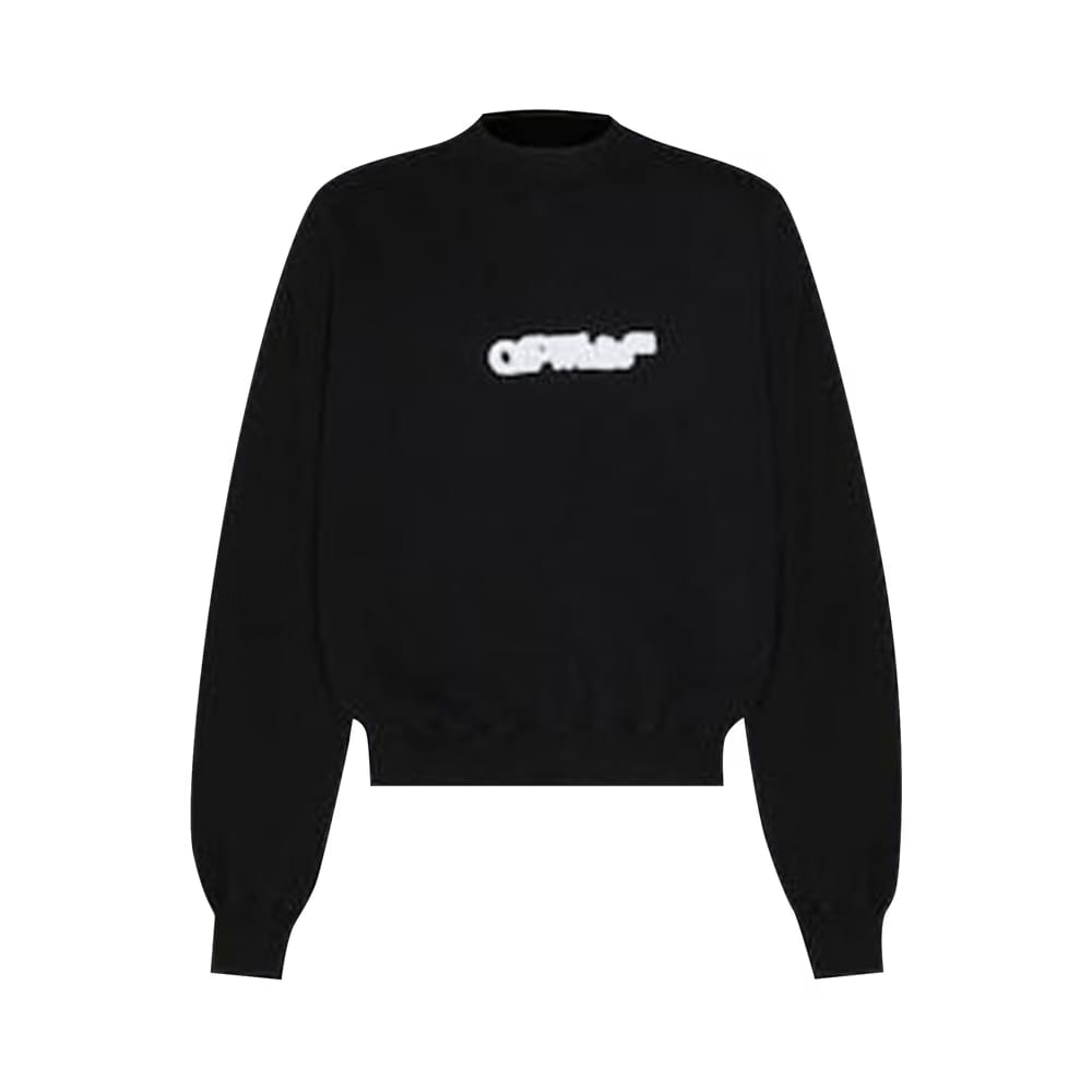 Off-White Blurr Book Over Sweatshirt Black