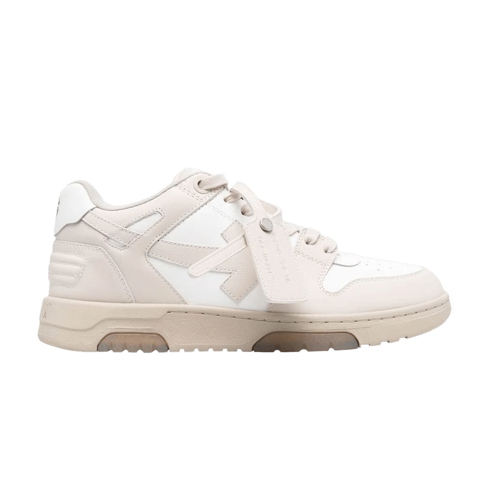Off-White Out of Office Beige White