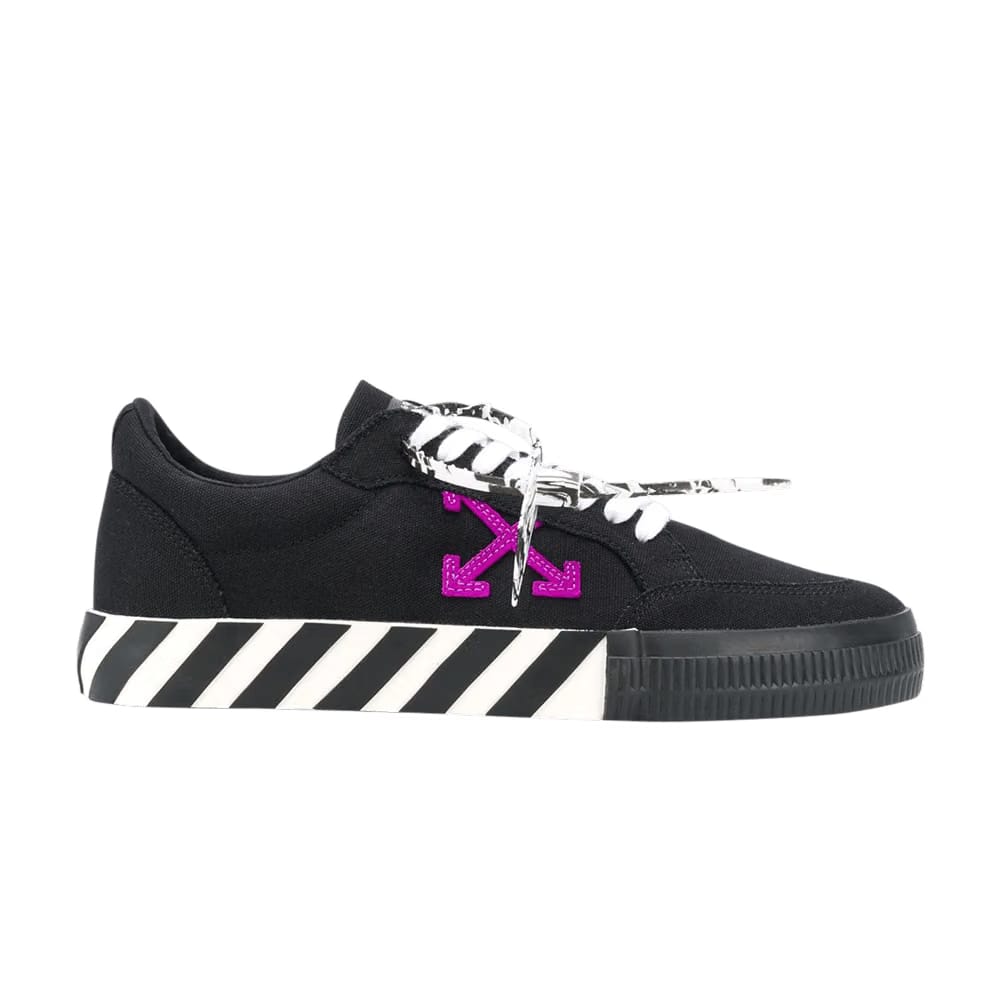 Off-White Vulc Low Black Purple