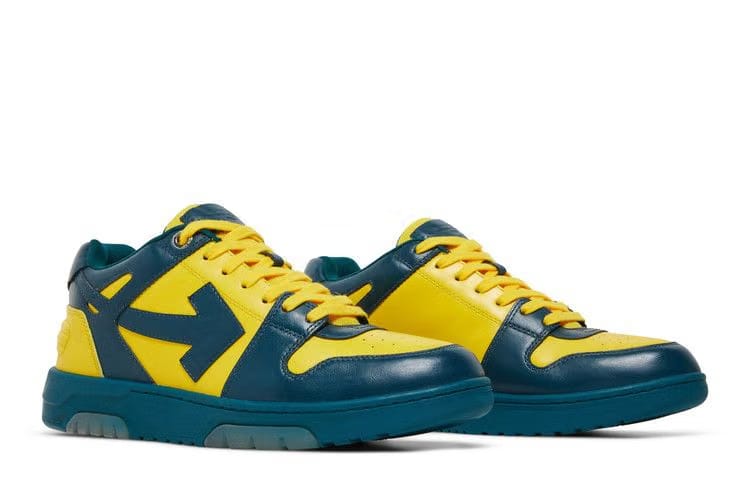 Off-White Out of Office Low Blue Yellow