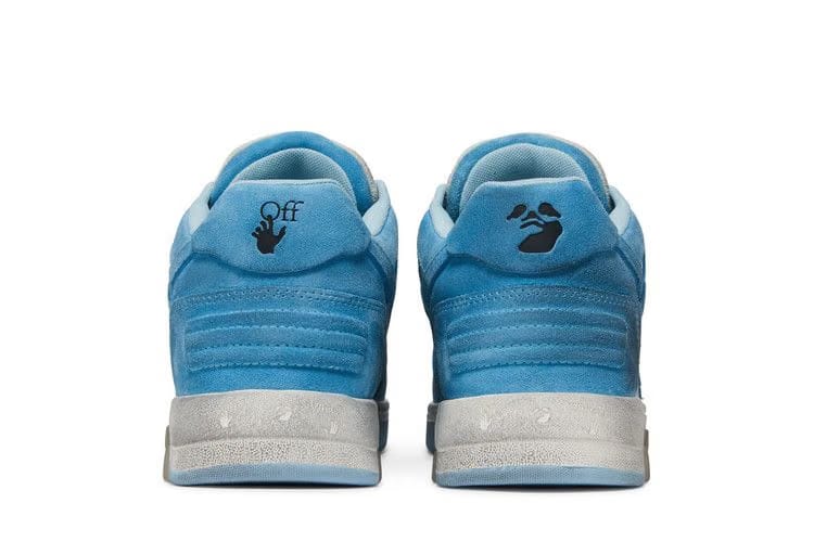 Off-White Out of Office White Light Blue Suede