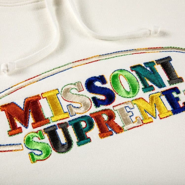 Supreme x Missoni Hoodie White