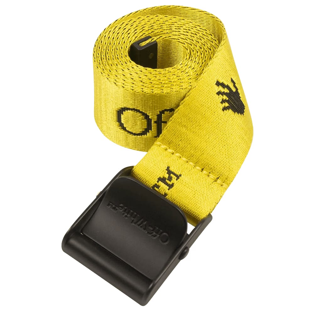 Off-White Classic Industrial Belt Yellow
