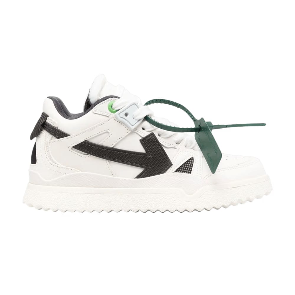 Off-White Wmns New Sponge Mid 'White Black' 2022