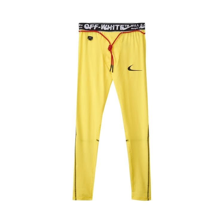 Nike x Off-White Running Tights Opti Yellow