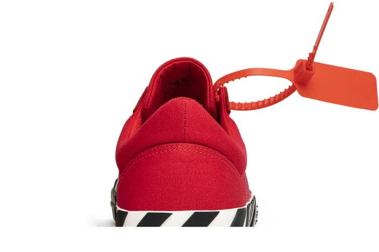 Off-White Vulc Low Top Red