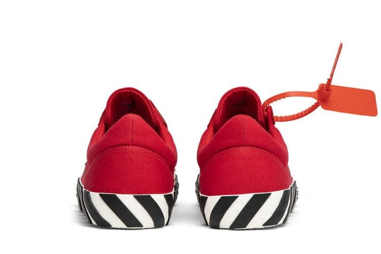 Off-White Vulc Low Top Red
