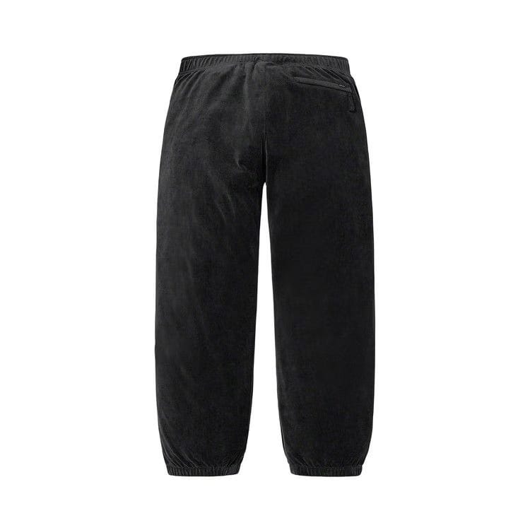 Supreme Studded Velour Track Pant Black