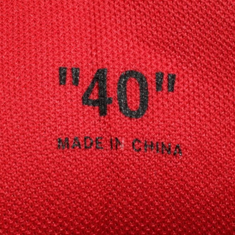 Pre-Owned Off-White Out of Office White Red, From the Closet of Ama Lou