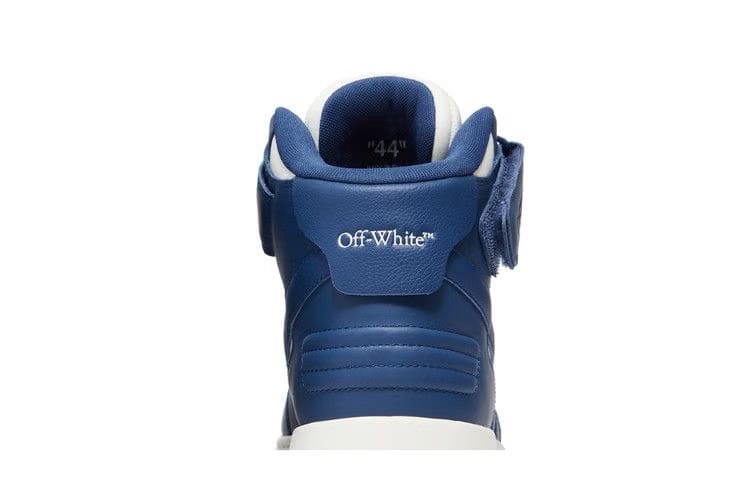 Off-White Out of Office Mid Blue White Clear Sole